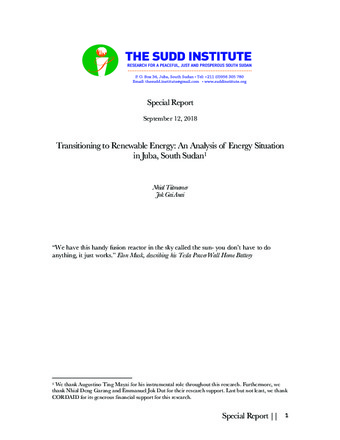 The Sudd Institute